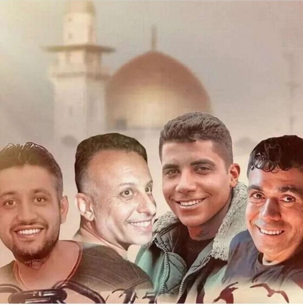 الأسرى الأربعة المعاد اعتقالهم 