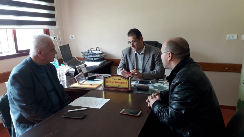  تعليم الشمال يتفقد تطبيق الإجراءات الوقائية من 