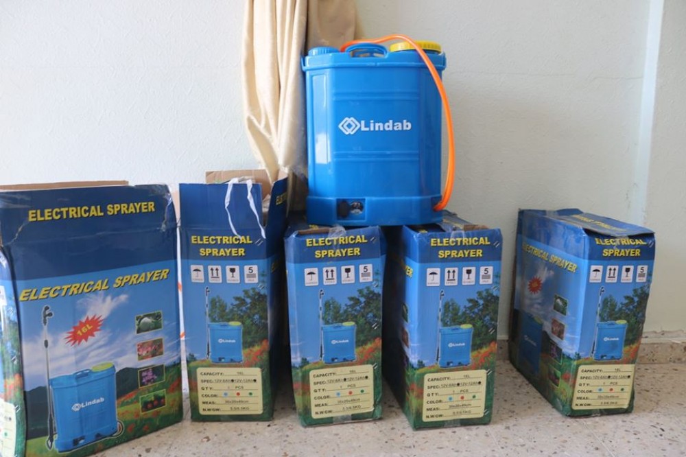 أوقاف الوسطى ورابطة المساجد توفران 20 ماكنة رش للمساجد