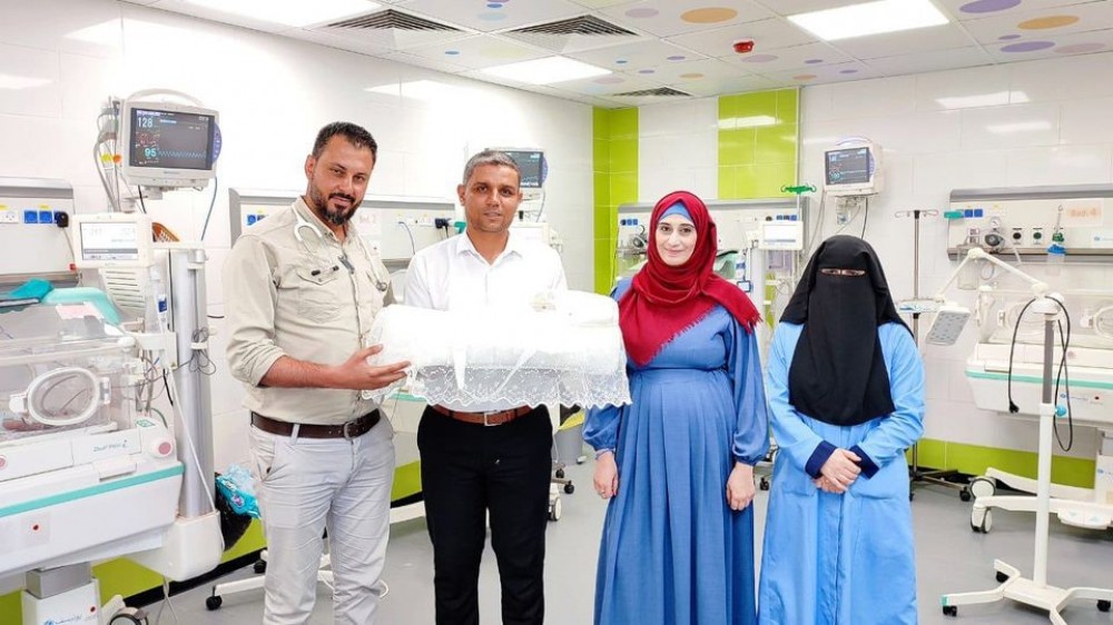 حضانة مستشفى الهلال الإماراتي تنجح في إنقاذ حياة مولود خداج 