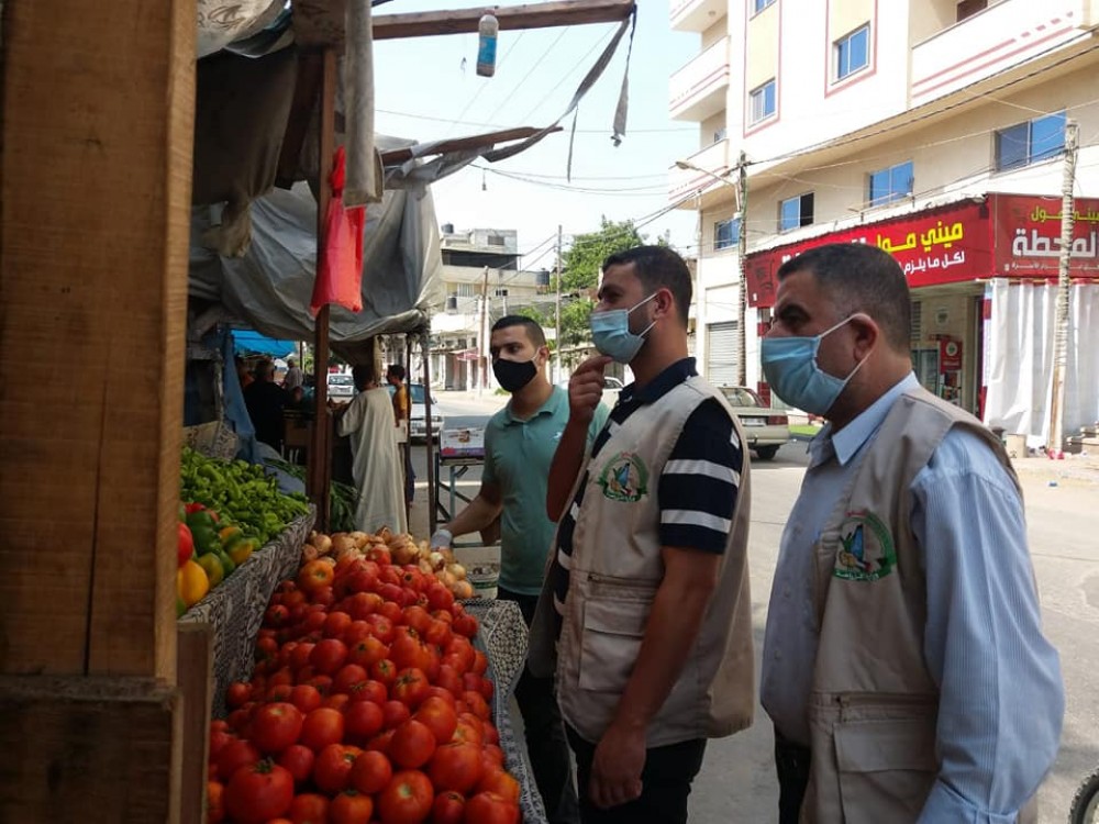 زراعة غزة تنظم جولات ميدانية على نقاط البيع لمراقبة الاسعار 