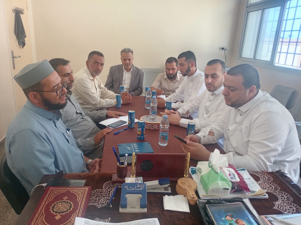 كلية الدعوة الإسلامية تبحث سبل التعاون المشترك مع جمعية دار القرآن الكريم والسنة