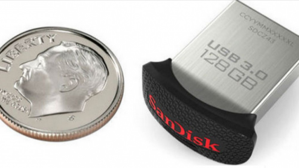 فلاش USB الجديد بسعة 128 جيجابايت 