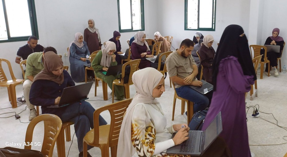تنمية القوى البشرية تبدأ امتحانات المنافسة على الفرص التدريبية للبورد الفلسطيني 