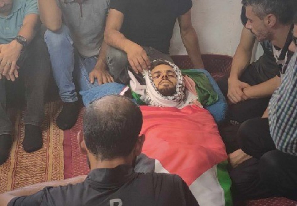 جماهير طوباس تشيع جثمان الشهيد عبد الرحيم غنام