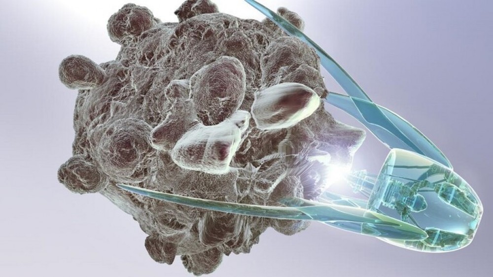 العلماء الصينيون يبتكرون محركاً بحجم ذرة واحدة تستخدمه روبوتات نانوية