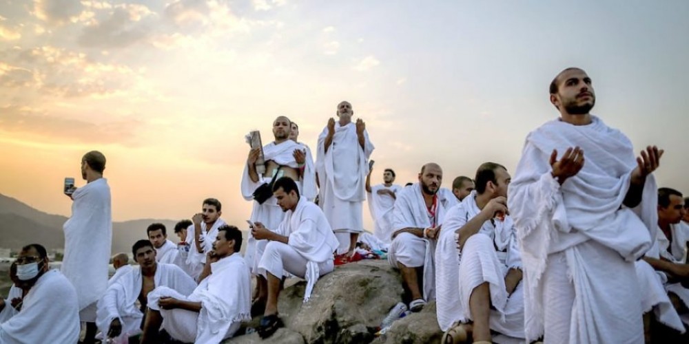 الحجاج في عرفات
