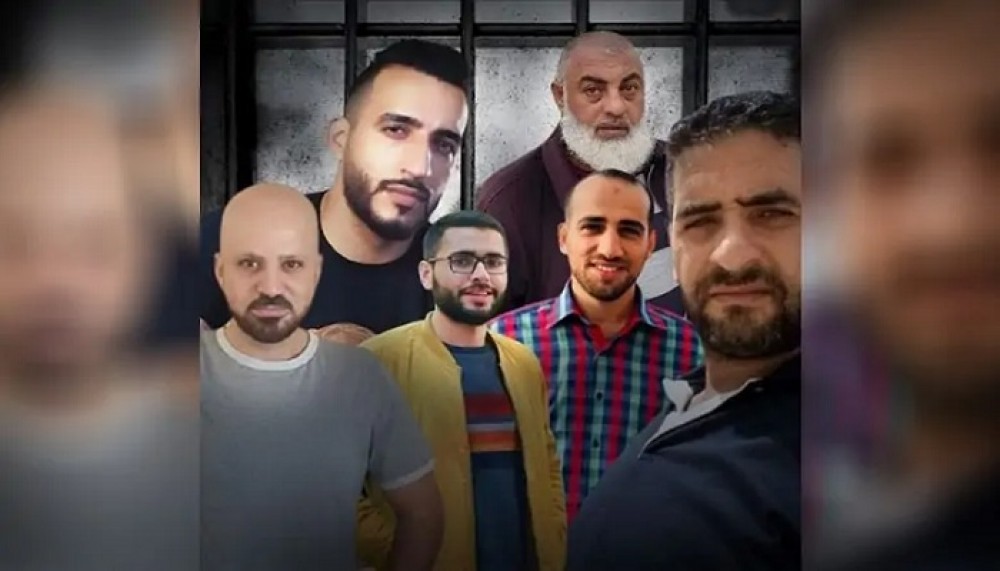 الأسرى الستة المضربين