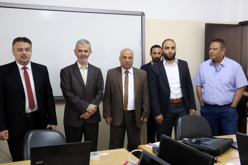 تعليم غرب غزة يتفقد سير عمل امتحان الTIMSS الدولي