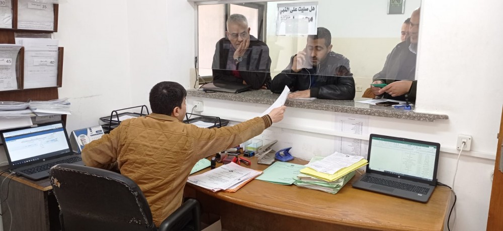 جانب من عمل الوزارة في تسجيل الشركات 