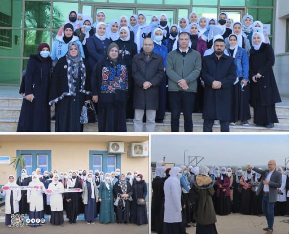 بلدية خان يونس تنظم رحلة تعليمية لطالبات 
