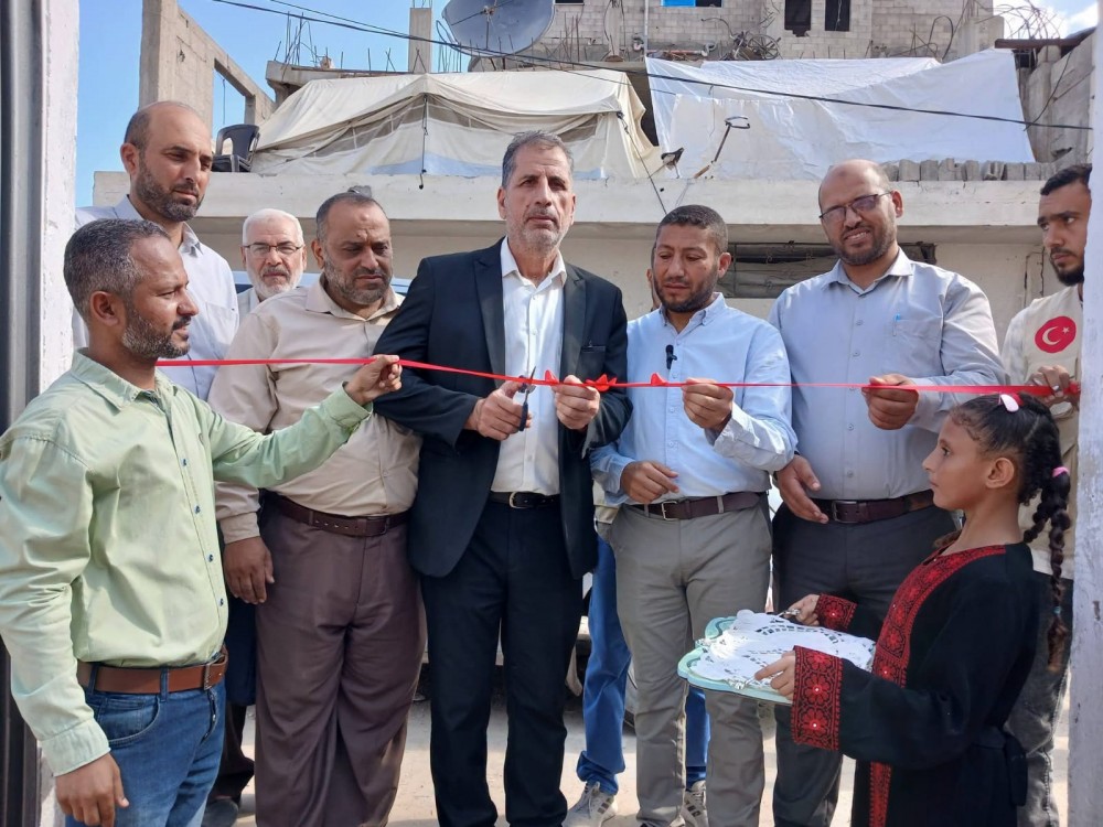  مديرية تعليم شرق غزة تفتتح مدرسة 