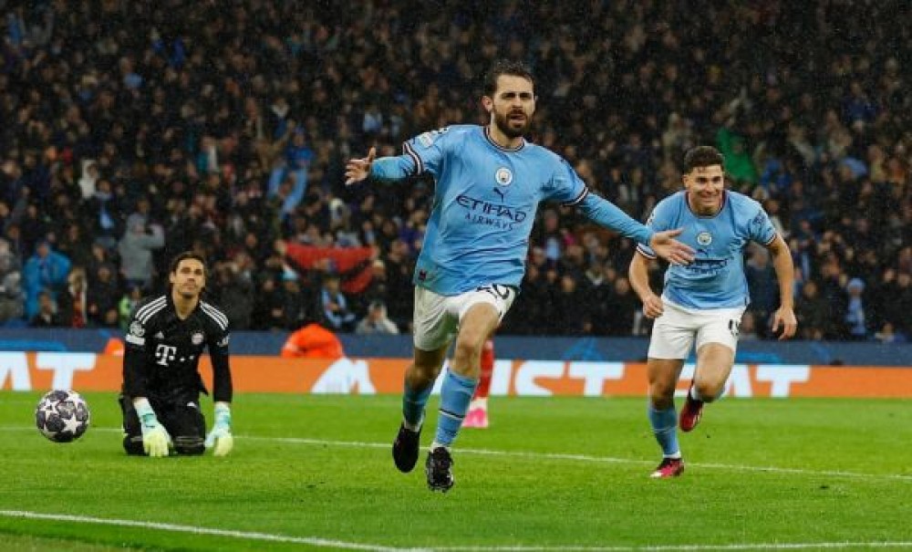 دوري أبطال أوروبا: سيتي وإنتر يقطعان شوطاً كبيراً نحو نصف النهائي