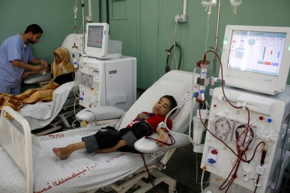 المرافق الصحية في غزة