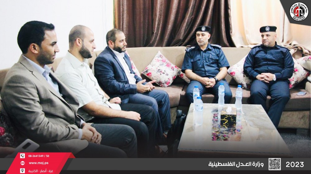 وزارتا العدل والداخلية تناقشان تذليل العقبات  في مراكز الإصلاح