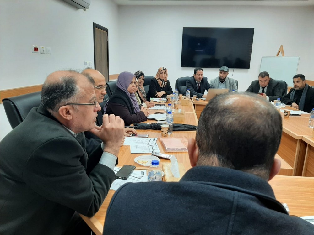 المجلس الفلسطيني للتمريض بالصحة يناقش خطته للعام الجاري2023