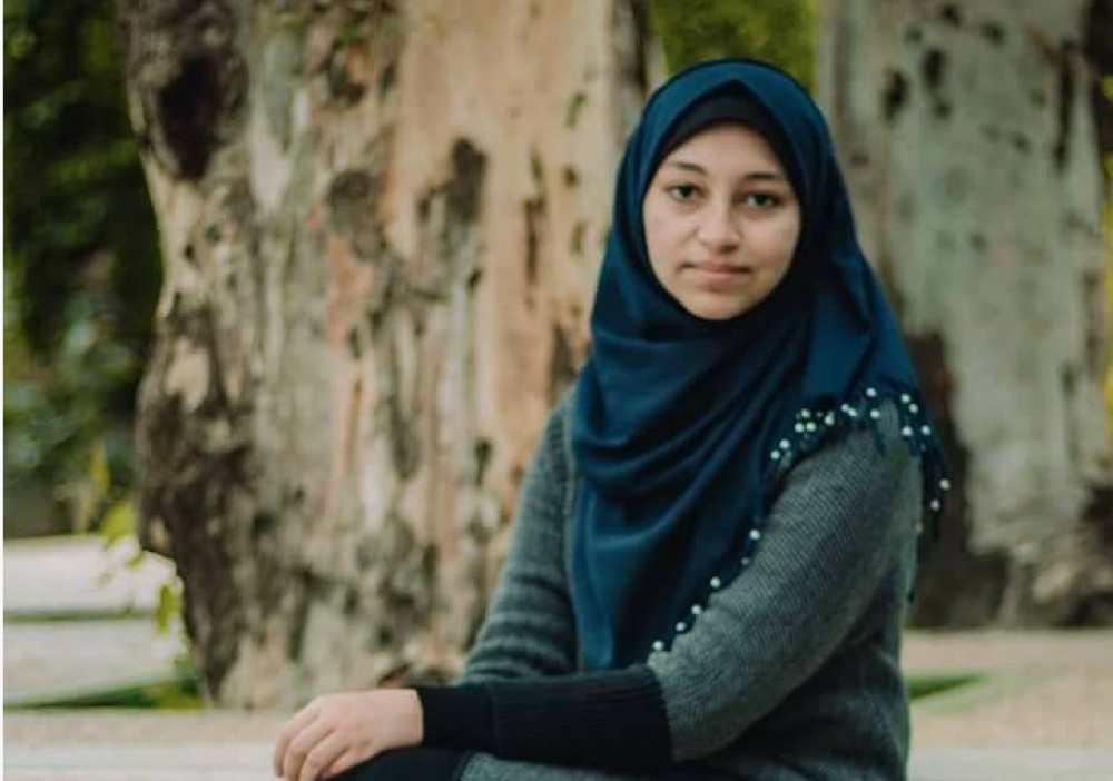 الفلسطينية فاطمة شبير أصغر فائزة بجائزة 