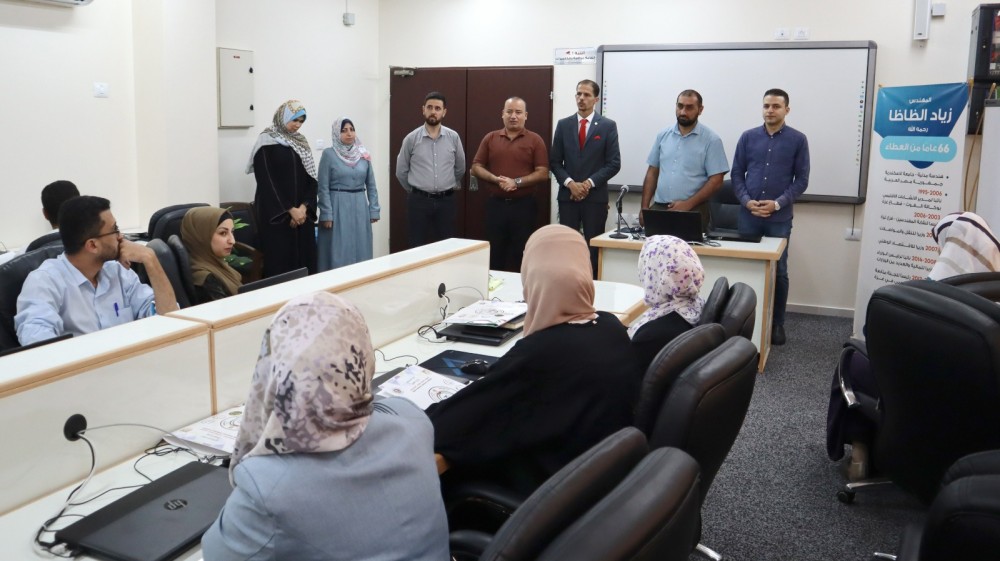 المعهد العالي للقضاء الفلسطيني يفتتح دورة إكسل متقدم