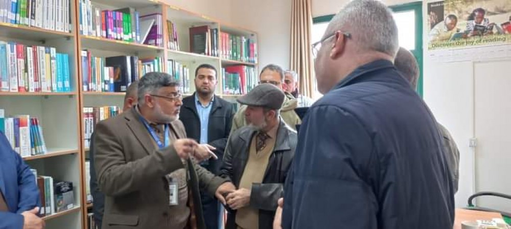 الصحة: مستشفى شهداء الأقصى يفتتح المكتبة الطبية 