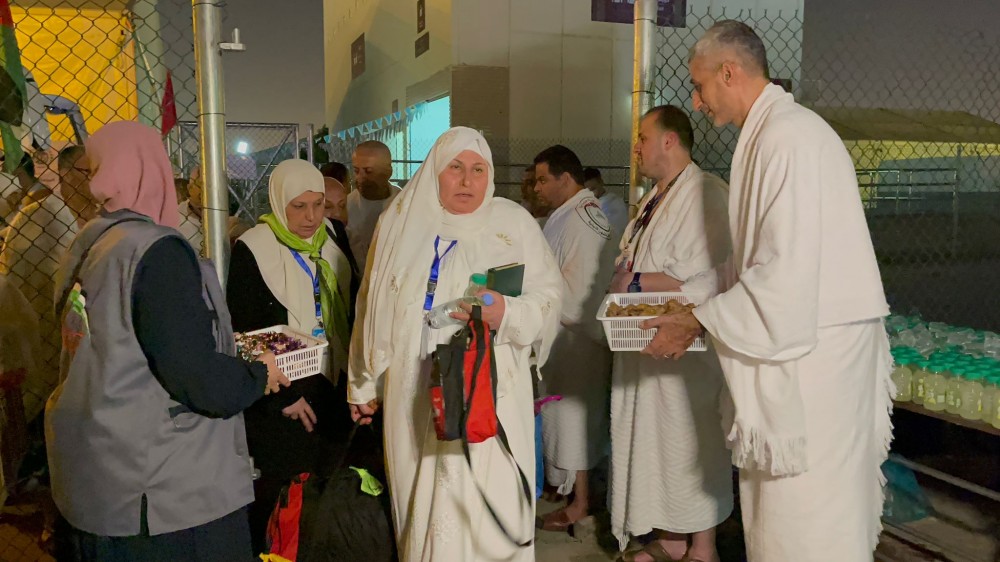 وصول الفوج الأول من حجاج قطاع غزة إلى صعيد عرفات