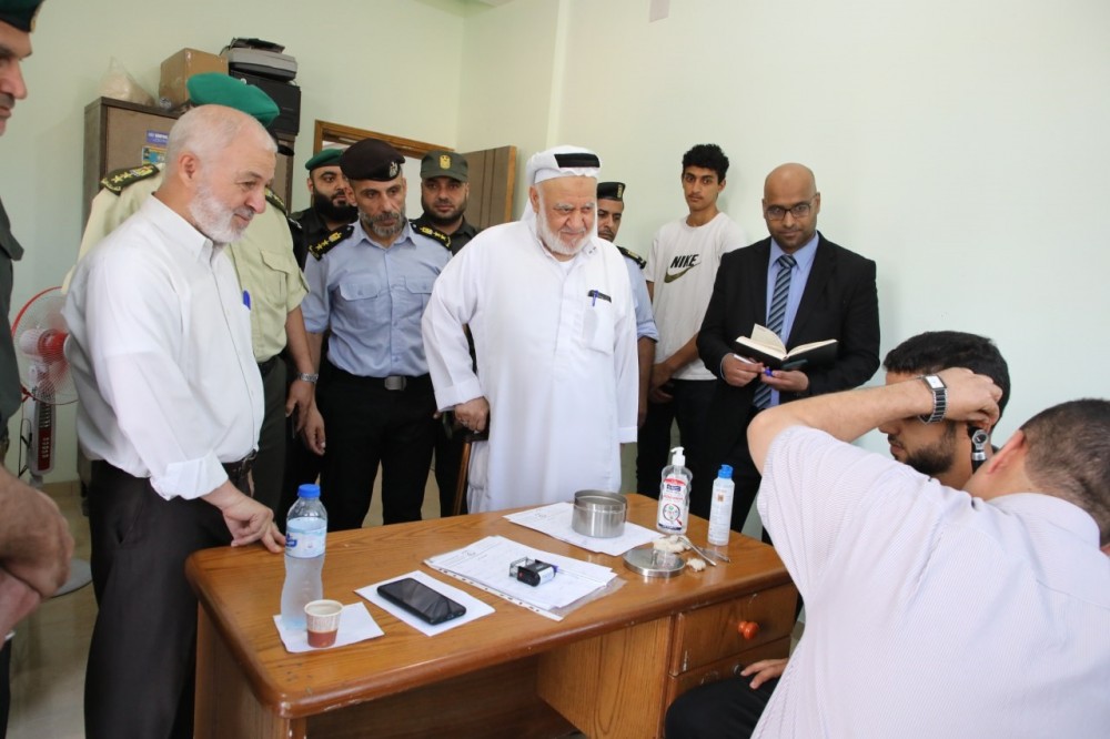  لجنة الداخلية والأمن بالتشريعي تتفقد اختبارات قبول كلية الرباط الجامعية