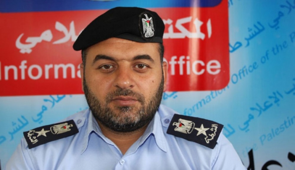 الناطق باسم الشرطة الفلسطينية أيمن البطنيحي 