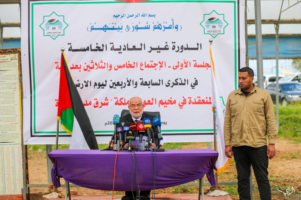  رئيس المجلس التشريعي بالإنابة أحمد بحر