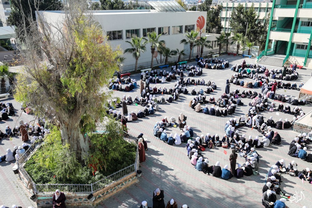 حلقات القرآن بمدرسة ممدوح صيدم 