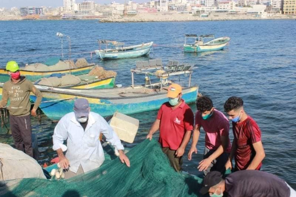 بالصو| الزراعة والشرطة البحرية تشرفان على دخول الصيادين للبحر