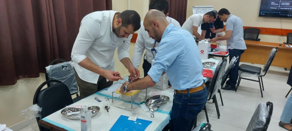 التنمية البشرية بالصحة تختتم دورة مهارات جراحة المناظيرCSLS