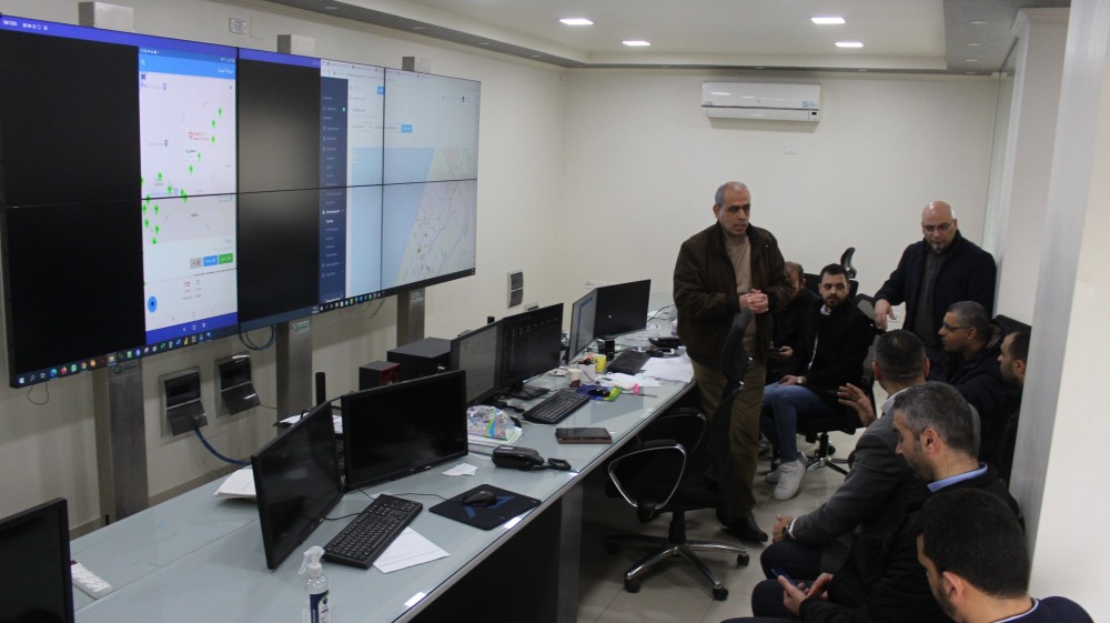 لجنة البيانات الجيومكانية NSDI تزور بلدية غزة لبحث سبل التعاون المشترك