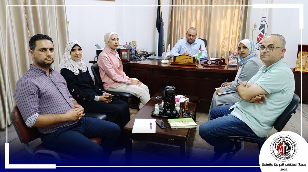 الشؤون المهنية بالعدل تستقبل وفداً عن جمعية أطفالنا للصم