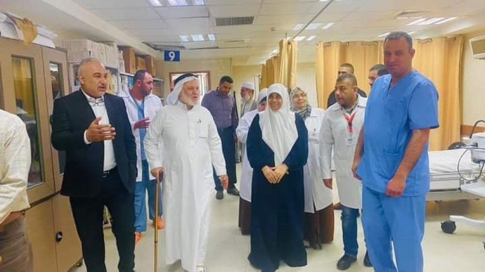 الصحة: التشريعي تتفقد مستشفى شهداء الاقصى عقب العدوان