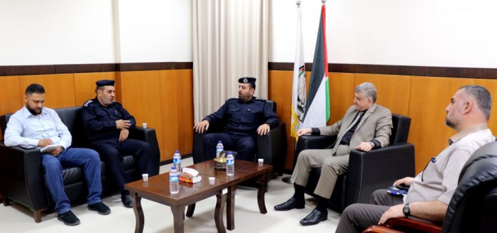 الأمانة العامة تناقش آليات تطوير العمل مع الشرطة القضائية