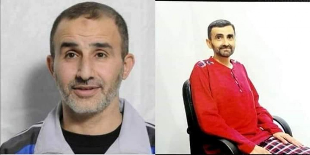 الشهيد السايح يمين والأسير القائج حسن سلامة يسار