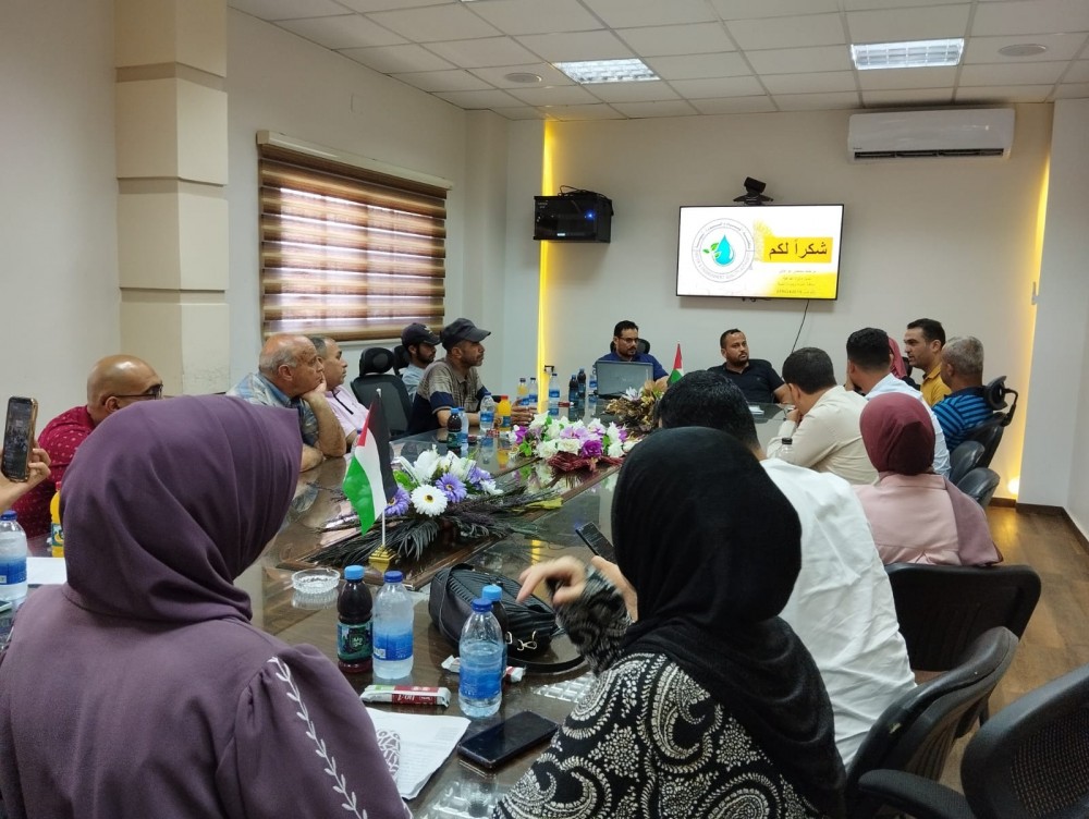 سلطة المياه تنفذ لقاء حواري توعوي حول التغير المناخي 