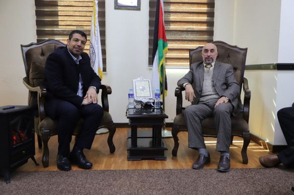 بلديتي المغراقة وجباليا النزلة تبحثان تعزيز التعاون المشترك