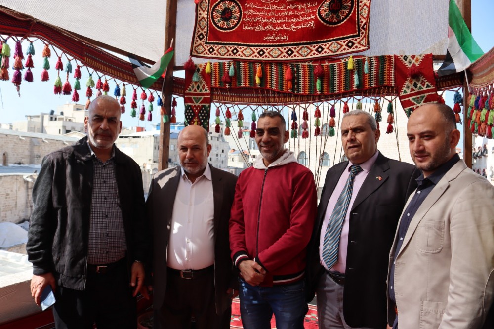 وكيل السياحة يتفقد المعالم الأثرية في البلدة القديمة بغزة