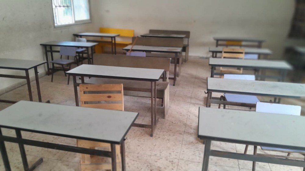 تربية الوسطى تنهي تجهيز قاعات امتحان الثانوية العامة – الدورة الثانية