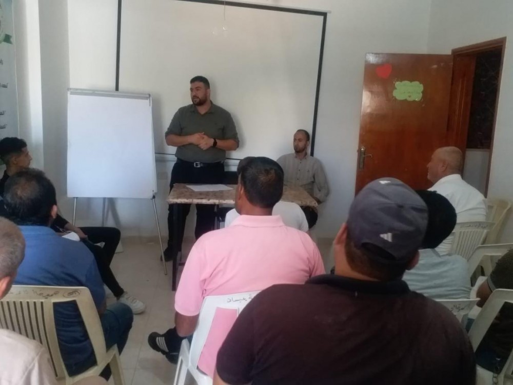 زراعة خانيونس تنفذ ندوةارشادية لمزارعي الخضار