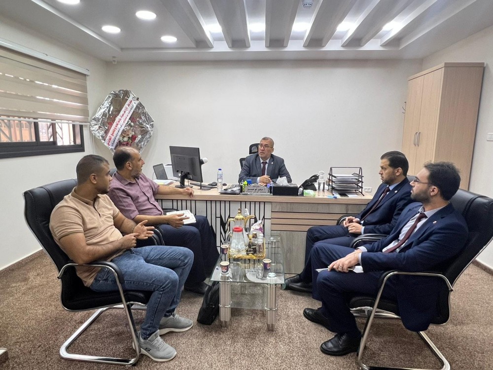 الزراعة تعقد اجتماعاً مع إدارة بنك الانتاج