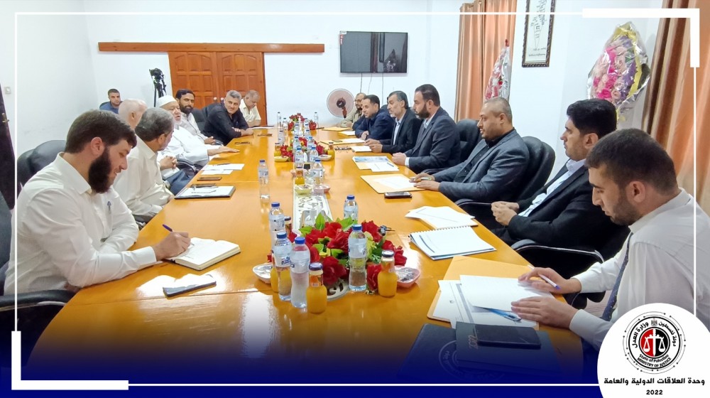 اللجنة القانونية بالتشريعي تناقش مع وكيل وزارة العدل عدة ملفات مهمة