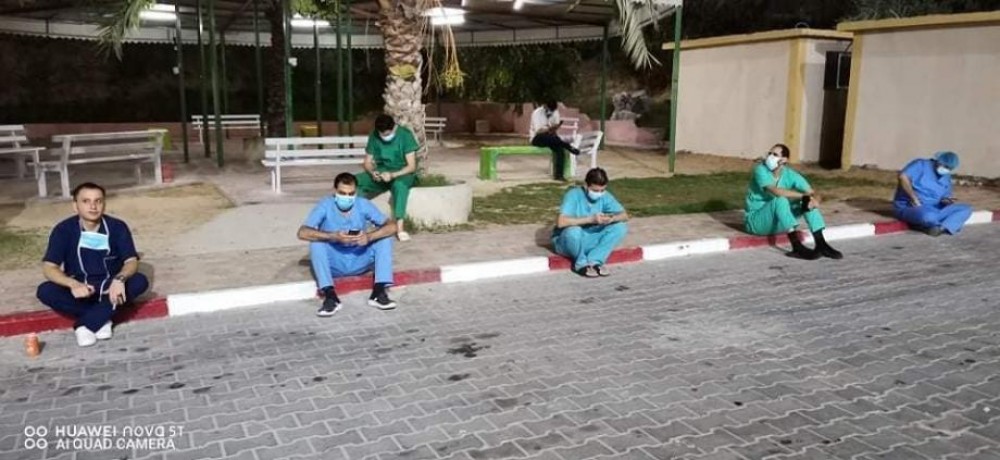 فرسان الرداء الأبيض في خط الدفاع الأول لمواجهة كورونا