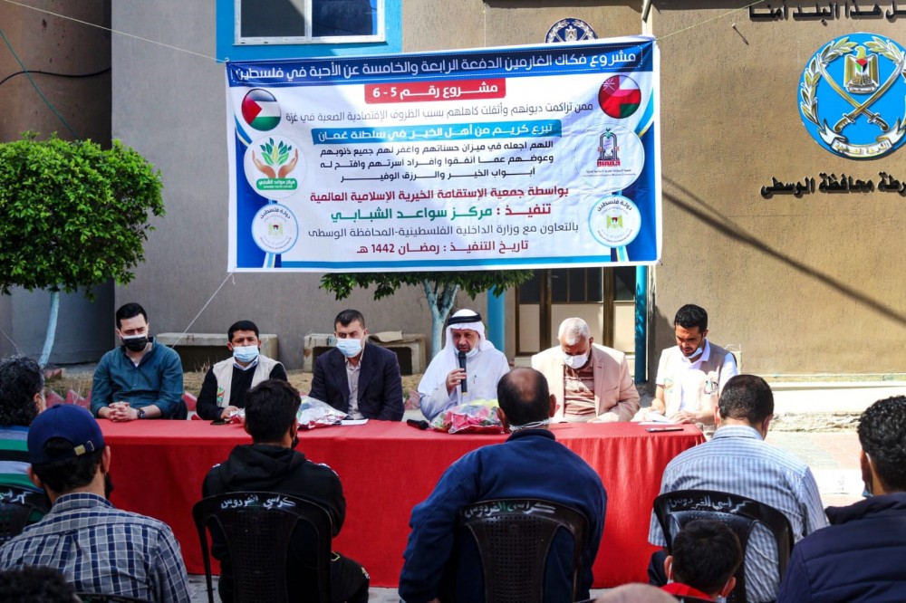 جانب من الإفراج عن الغارمين