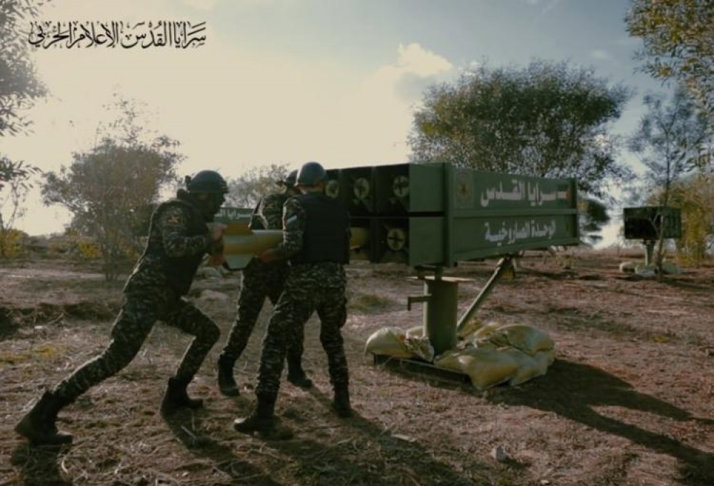 صواريخ سرايا القدس في غزة