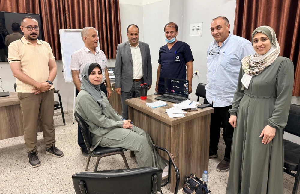 عقد الامتحان العملي النهائي للبورد الفلسطيني في الطب النفسي