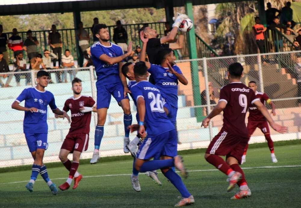 تعادل إيجابي بين شباب رفح وبيت حانون 