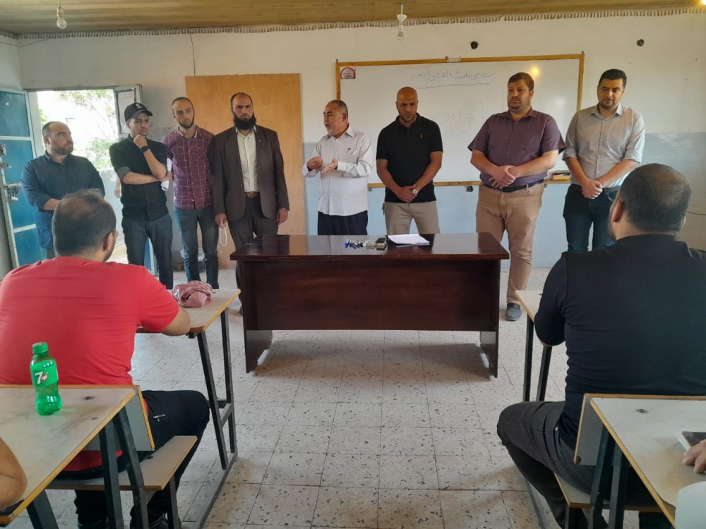 جانب من افتتاح المشروع 