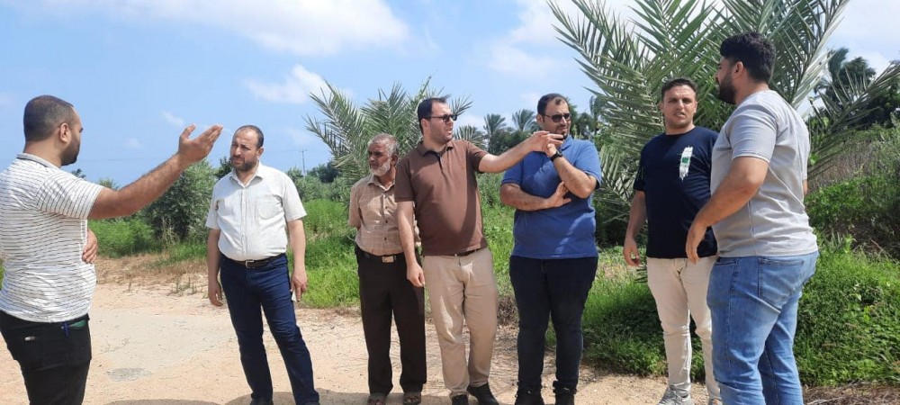 الزراعة تنفذ جولات ميدانية للمزارعين في محافظة غزة