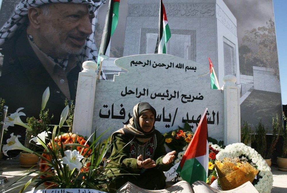 ضريح عرفات برام الله 